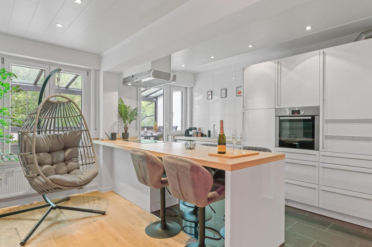 Ferienwohnung Das Crazy Monkey Loft Mit 100Qm & Summerlounge Stuttgart Exterior foto